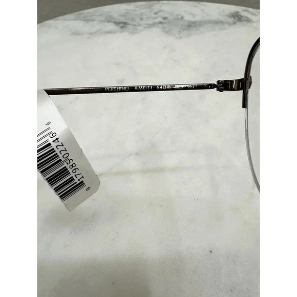 New Garrett Leight Pershing Eyeglasses  54-18  AME-TI GUNMETAL BROWN GLCO - Picture 5 of 5